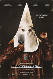 Movie Posters, blackkklansman