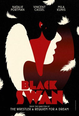 Black Swan Metal Movie Poster 8in x 12in