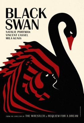 Black Swan Metal Movie Poster 8in x 12in