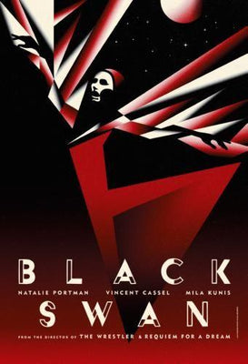 Black Swan Metal Movie Poster 8in x 12in