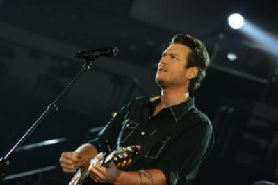 Blake Shelton poster tin Metal Print Wall Art
