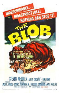 The Blob movie poster Sign 8in x 12in