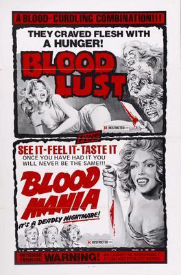 Bloodlust movie poster Sign 8in x 12in