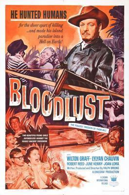 Bloodlust movie poster Sign 8in x 12in