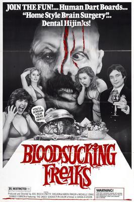 Bloodsucking Freaks Metal Movie Poster 8in x 12in