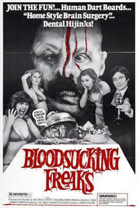 Bloodsucking Freaks movie poster Sign 8in x 12in