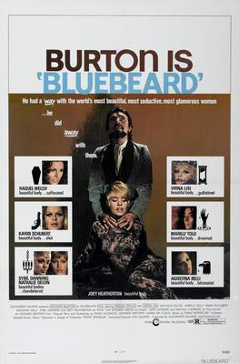 Bluebeard movie poster Sign 8in x 12in
