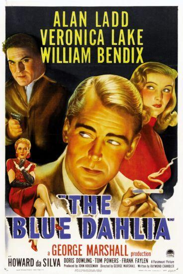 Blue Dahlia The movie poster Sign 8in x 12in