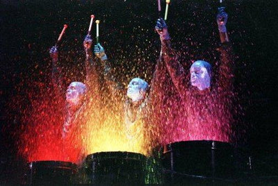 Blue Man Group Metal Print 8in x 12in
