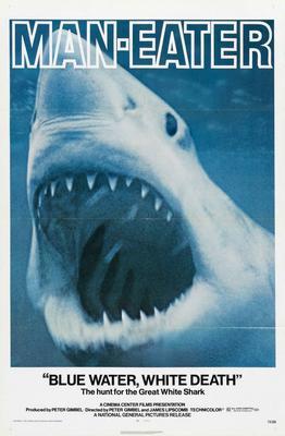 Blue Water White Death Metal Movie Poster 8in x 12in The Poster Depot