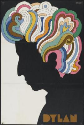 Bob Dylan poster 27x40 Psychedelic