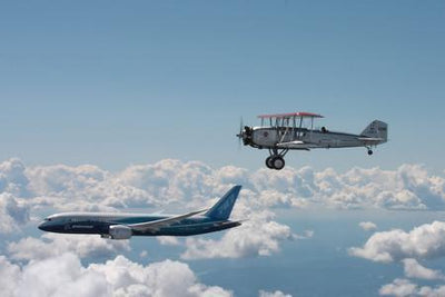Boeing Legacy Metal Print 8in x 12in The Poster Depot