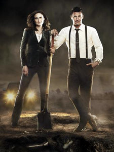 Bones Gravediggers Boreanaz Deschanel 11x17 Mini Poster