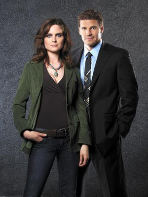 Bones Poster David Boreanaz Emily Deschanel 27inx40in The Poster Depot