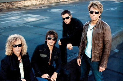 Bon Jovi Metal Print 8in x 12in