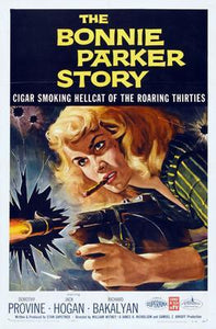 Bonnie Parker Story movie poster Sign 8in x 12in