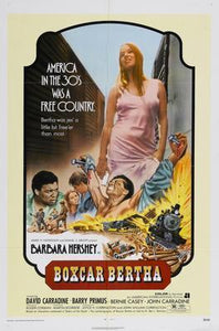 Boxcar Bertha movie poster Sign 8in x 12in