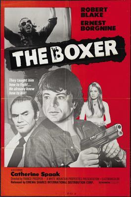 Boxer The Robert Blake Metal Movie Poster 8in x 12in