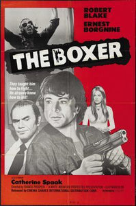 Boxer The Robert Blake movie poster Sign 8in x 12in