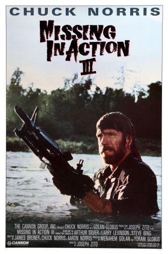 Braddock Missing In Action 3 movie poster Sign 8in x 12in