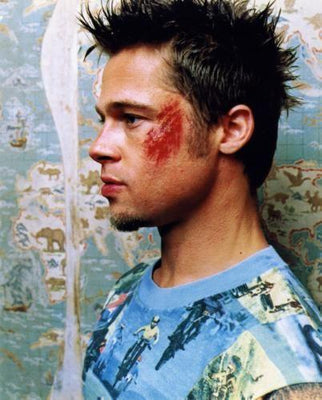 Brad Pitt Metal Print 8in x 12in