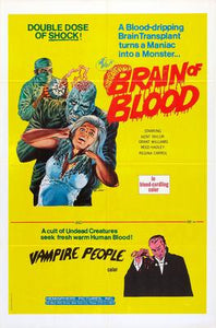 Brain Of Blood Movie Poster 11x17 Mini Poster