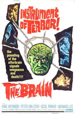 The Brain Movie Poster 27inx40in Poster The Poster Depot