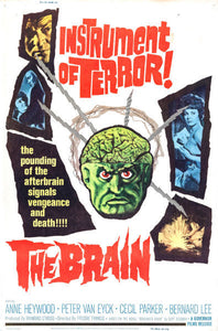 The Brain Movie 11x17 poster for sale cheap United States USA