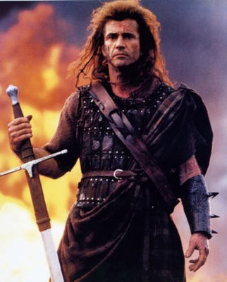 Braveheart Metal Movie Poster 8in x 12in