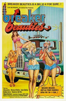 Breaker Beauties movie poster Metal Print 8in x 12in