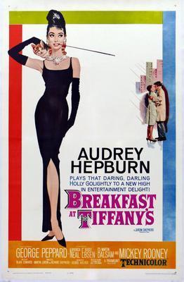 Breakfast At Tiffanys movie poster Sign 8in x 12in