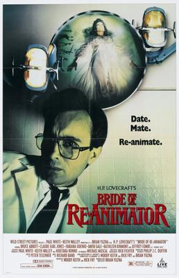 Bride Of Reanimator Metal Movie Poster 8in x 12in The Poster Depot