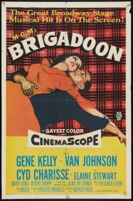 Brigadoon movie poster Metal Print 8in x 12in