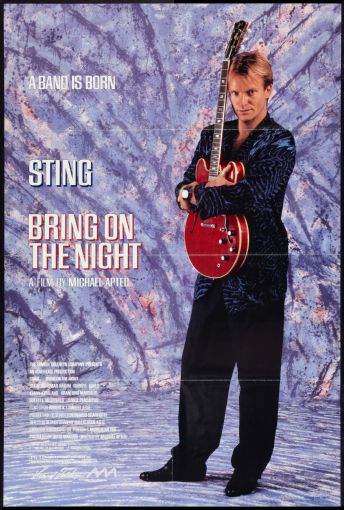 Bring On The Night Mini Poster Sting 11inx17in Mini Poster