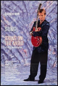 Bring On The Night Poster Sting 24inx36in - Fame Collectibles
