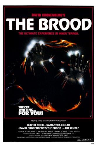 The Brood movie poster Sign 8in x 12in
