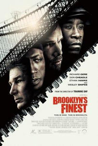 Brooklyns Finest poster tin sign Wall Art