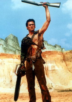 Bruce Campbell Metal Print 8in x 12in The Poster Depot
