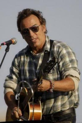 Bruce Springsteen Guitar Metal Print 8in x 12in