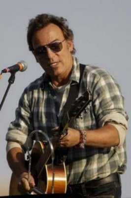 Bruce Springsteen Guitar Metal Print 8in x 12in