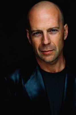 Bruce Willis Metal Print 8in x 12in