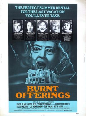 Burnt Offerings Metal Movie Poster 8in x 12in The Poster Depot