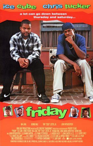Friday movie poster Sign 8in x 12in