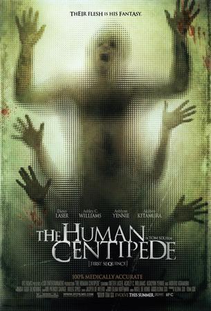 Human Centipede movie poster Sign 8in x 12in