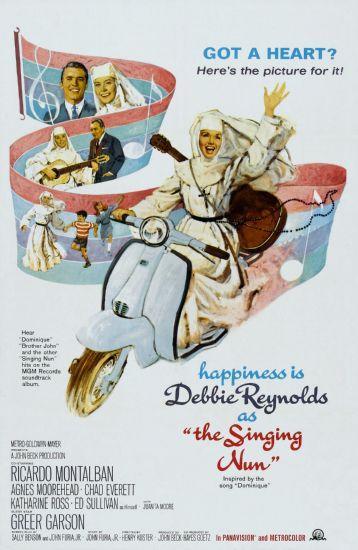 The Singing Nun poster 16inx24in 