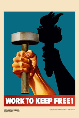 War Propaganda Effort Poster 24inx36in The Poster Depot
