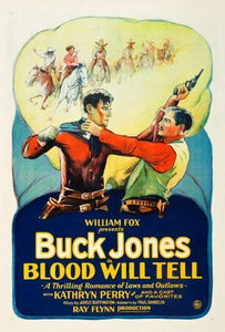 Blood Will Tell poster 16inx24in 