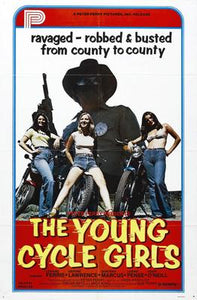 Young Cycle Girls The Movie Poster 11x17 Mini Poster