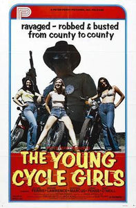 Young Cycle Girls The movie poster Sign 8in x 12in