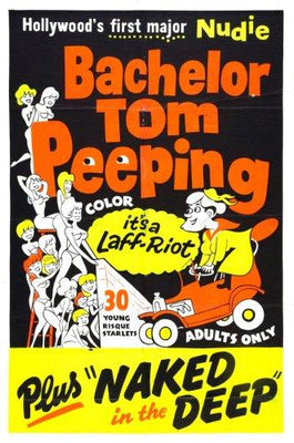 Bachelor Tom Peeping poster 27x40 The Poster Depot